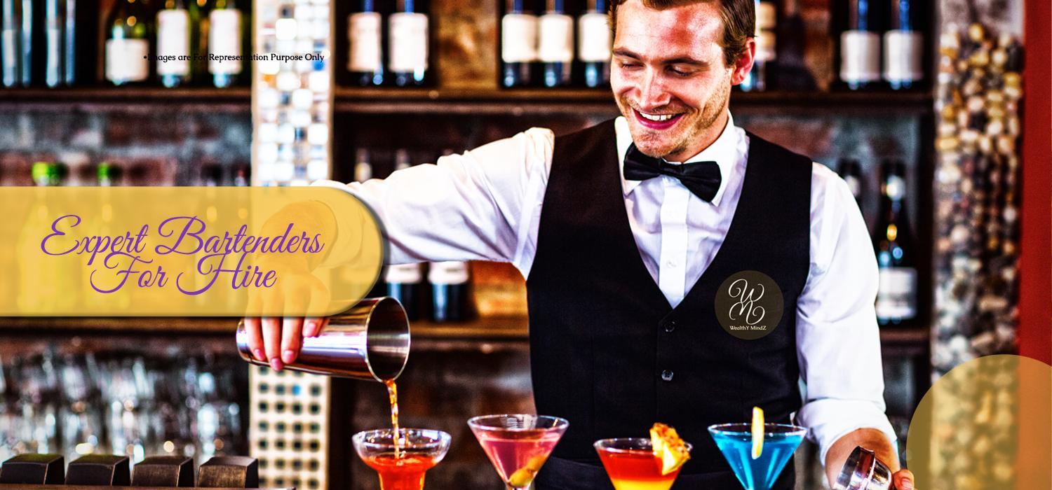 Wealthy Club LIVE - Expert Bartenders for Hire